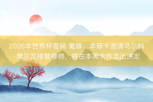 2026年世界杯官网 葡媒：本菲卡邀请马尔科·席尔瓦接替穆帅